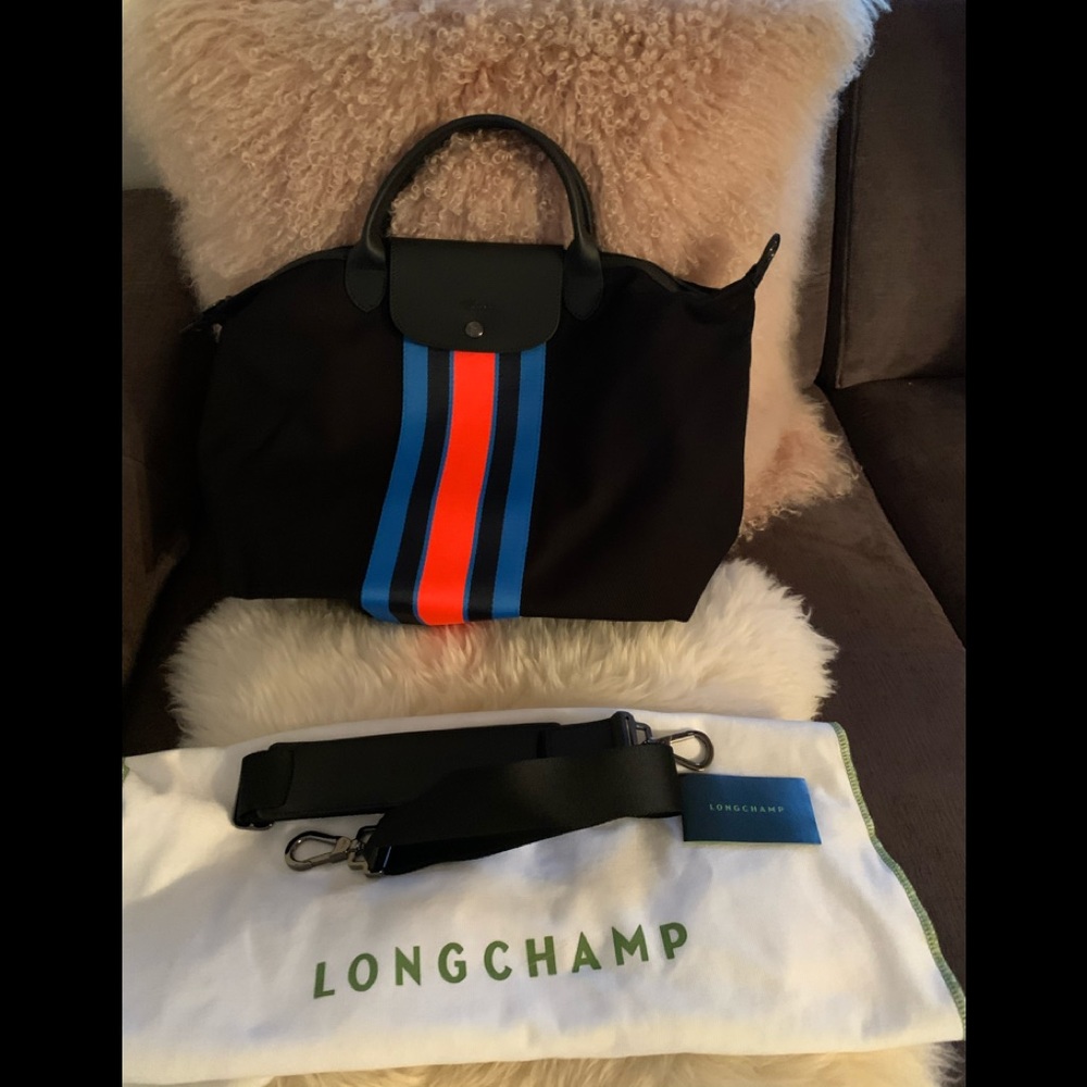 Brand New Longchamp Tote w/Crossbody Strap